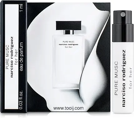 عينات عطور نارسيسو رودريغيز فور هير بيور مسك أو دو بارفيوم النسائي