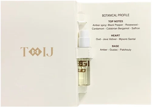 عينات عطور إنريكو جي عود ماجنيفيكو أو دو بارفيوم الرجالي والنسائي