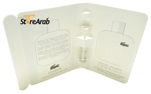 عينات عطور لاكوست الأبيض