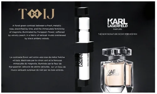 عينات عطور كارل لاغرفيلد أو دو بارفيوم النسائي