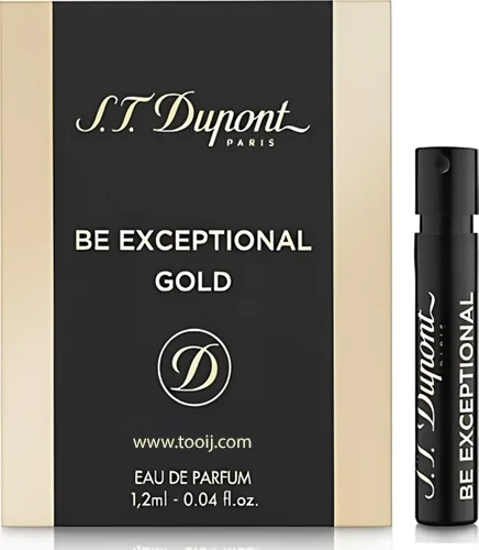 عينات عطور إس. تي. دوبونت بي إكسبشنال جولد أو دو بارفيوم الرجالي
