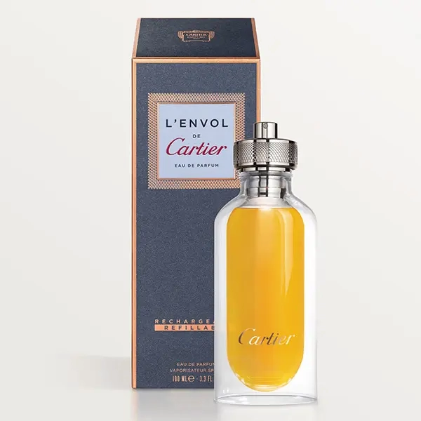 عطر كارتييه لونڤول بارفيوم الرجالي مع الكرتون