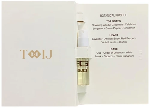 عينات عطور إنريكو جي عود انتينس أو دو بارفيوم الرجالي والنسائي