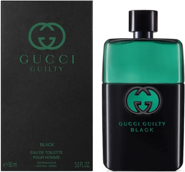 عطر غوتشي جيلتي بلاك بور أوم الرجالي مع الكرتون