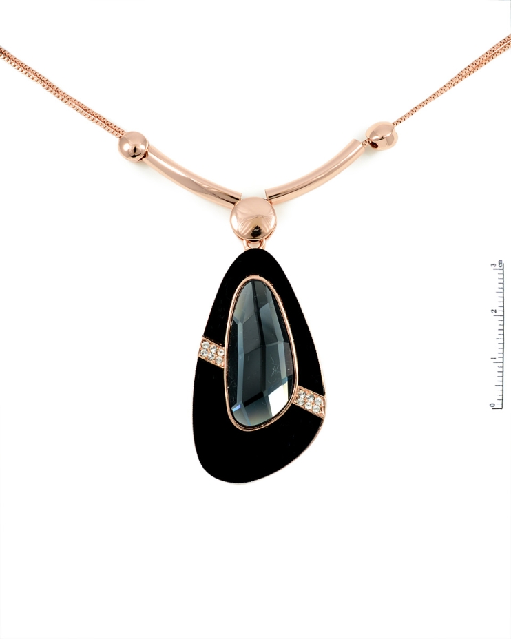 سلاسل طويلة بالحجر الزجاجي وحجر الراين