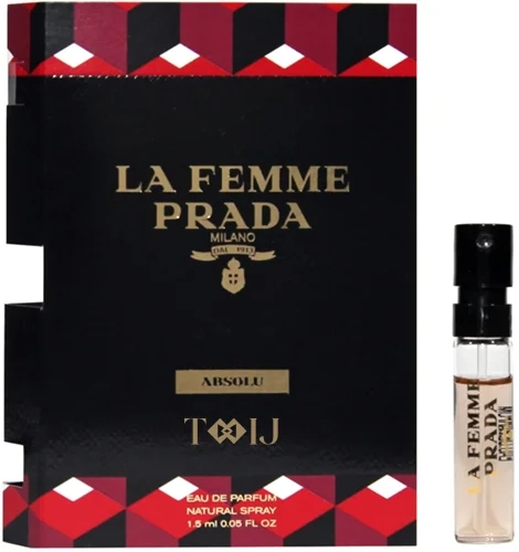 عينات عطور برادا لا فام أبسولو أو دو بارفيوم النسائي