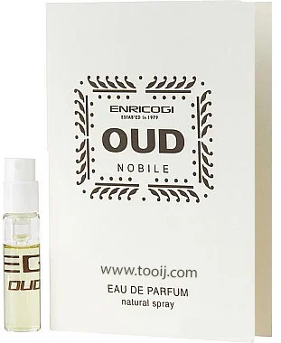 عينات عطور إنريكو جي عود نوبيل أو دو بارفيوم الرجالي والنسائي