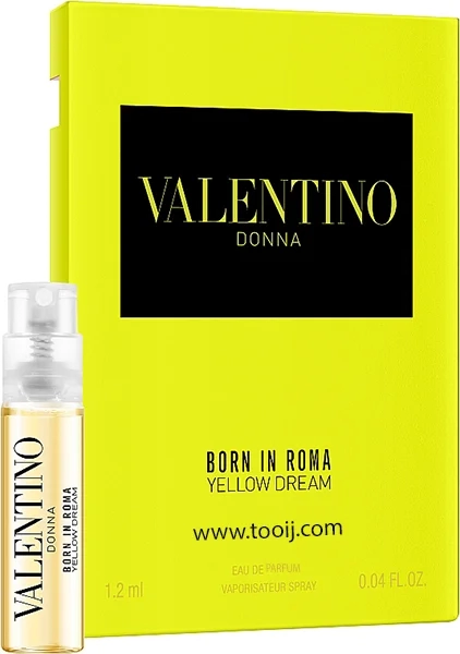 عينات عطور فالنتينو دونا بورن ان روما يلو دريم أو دو بارفيوم للنساء