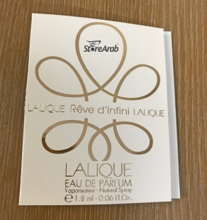 عينات عطور لاليك ريف دي إنفيني
