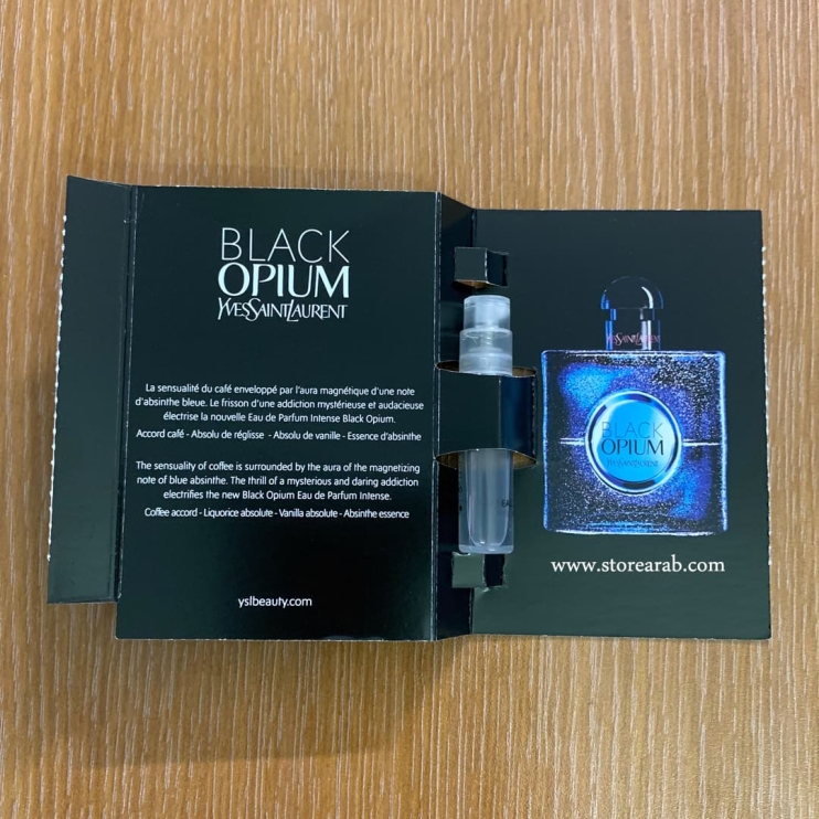 عينات عطور إيف سان لوران بلاك أوبيوم برفوم إنتنس