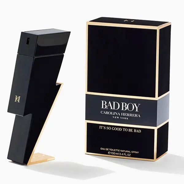 عطر كارولينا هيريرا باد بوي تواليت الرجالي مع الكرتون