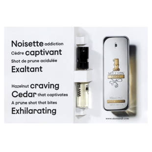 عينات عطور باكو رابان 1 مليون لاكي