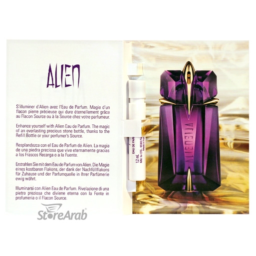 عينات عطر ثيري موغلر ألين بارفيوم نسائي