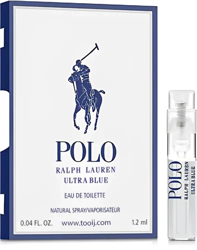 عينات عطور رالف لورين بولو الترا بلو أو دو تواليت الرجالي