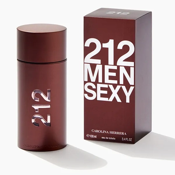 عطر كارولينا هيريرا 212 سكسي مان الرجالي مع الصندوق