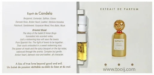 عينات عطور سيميمي إسبريت دي كانديلا اكستريت دي بارفيوم نيش النسائي