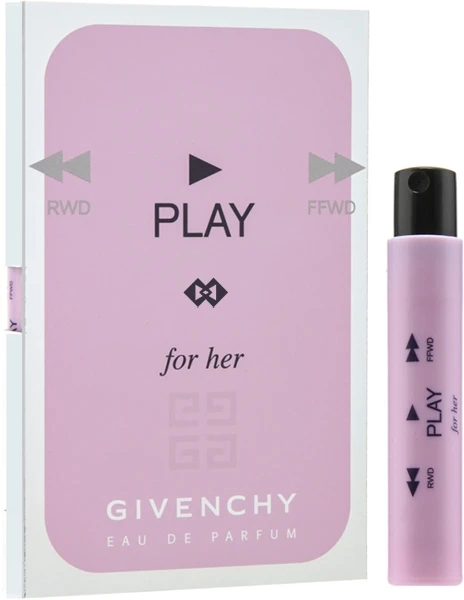 عينات عطور جيفنشي بلاي فور هير أو دو بارفيوم النسائي