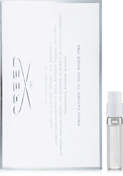 عينات عطور كريد سيلفر ماونتن ووتر أو دو بارفيوم الرجالي والنسائي