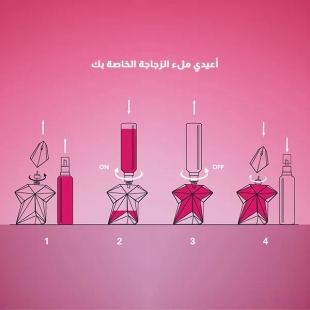 إعادة تعبئة عطر تيري موغلر انجل نوفا أو دو بارفيوم