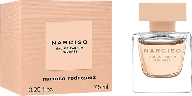 عطر ميني نارسيسو رودريغيز بودري بارفيوم نسائي مع الكرتون