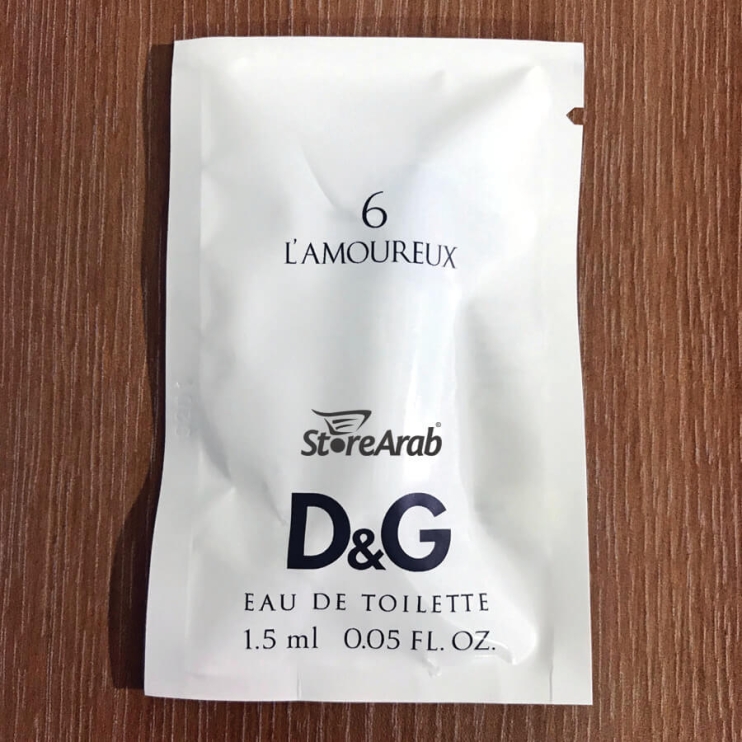 عينات عطور دولتشي آند غابانا لي أموريوكس 6 الرجالي