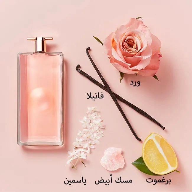 مكونات عطر لانكوم آيدول بارفيوم النسائي