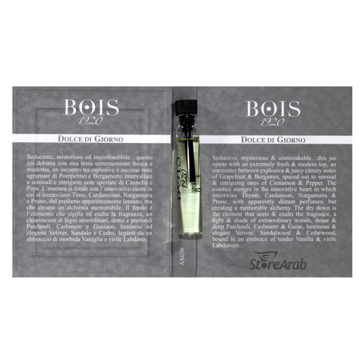 عينات عطور بوا دولتشي دي جورنو