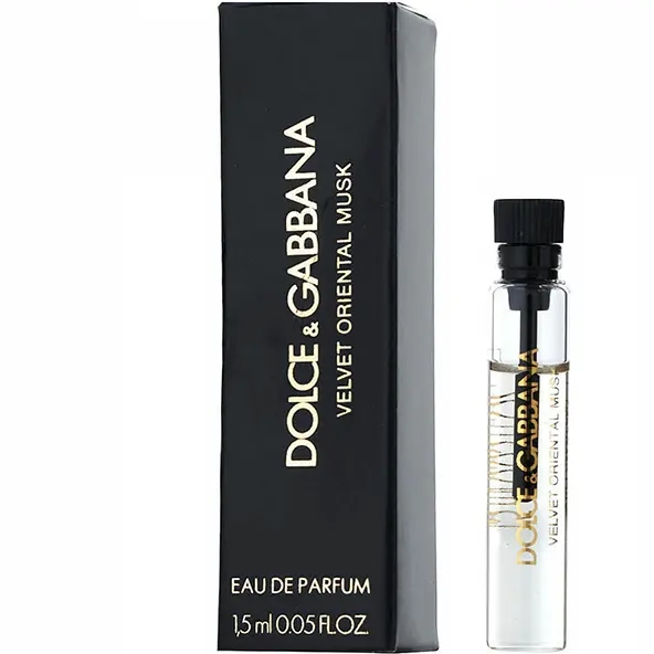 عينات عطور دولتشي غابانا فيلفيت أورينتال مسك أو دو بارفيوم للرجال والنساء