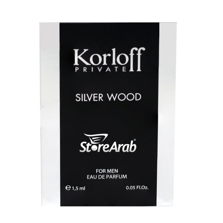 عينات عطور كورلوف سيلفر وود الرجالي