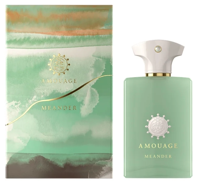 عطر أمواج مياندر رجالي نسائي مع الكرتون