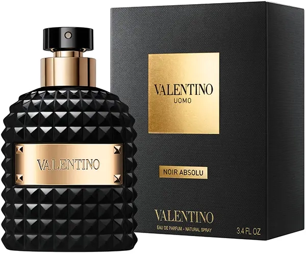 عطر فالنتينو أومو نوير أبسولو أو دو بارفيوم رجالي مع الصندوق