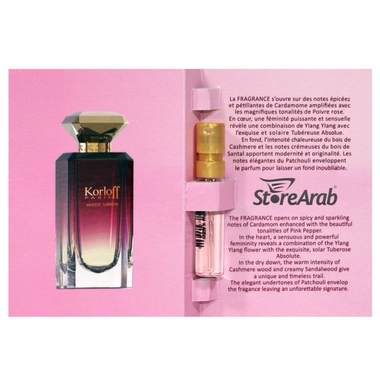 عينات عطور كورلوف ماجستيك توبيروس النسائي