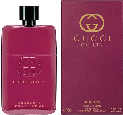 عطر غوتشي جيلتي أبسولوت بور فام بارفيوم النسائي مع الكرتون