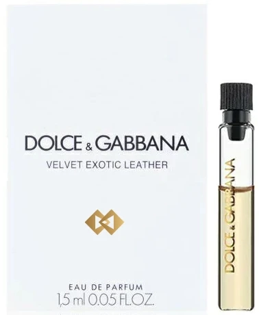 عينات عطور دولتشي آند غابانا فيلفيت إكزوتيك ليذر رجالي ونسائي