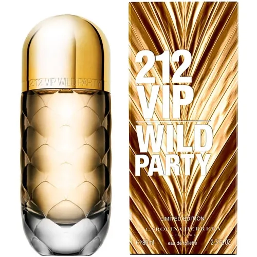 عطر كارولينا هيريرا 212 في آي بي وايلد بارتي نسائي مع الكرتون