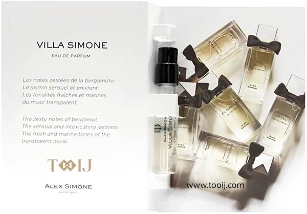 عينات عطور أليكس سيمون فيلا سيمون أو دو بارفيوم نيش الرجالي والنسائي