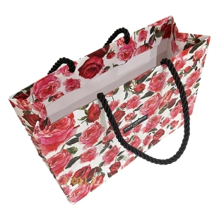 أكياس ماركات دولتشي غابانا ورد وردي