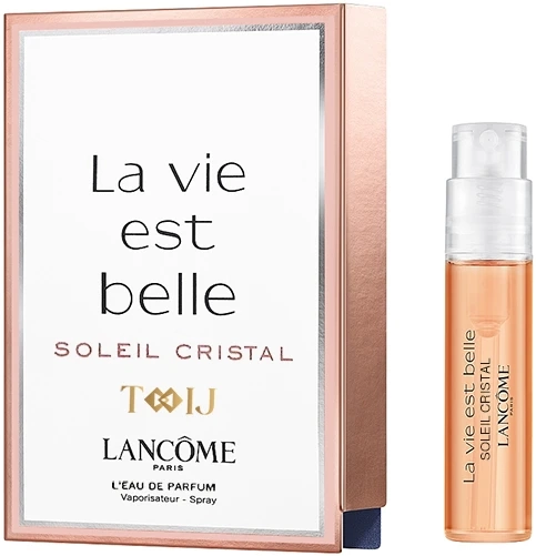 عينات عطور لانكوم لا في إيست بيل سولي كريستال لو دو بارفيوم نسائي