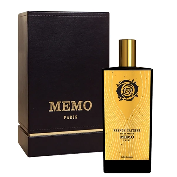 عطر ميمو فرنش لاذر بارفيوم مع الكرتون