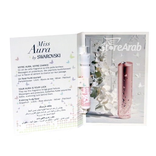 عينات عطر سواروفسكي ميس اورا​ تواليت نسائي