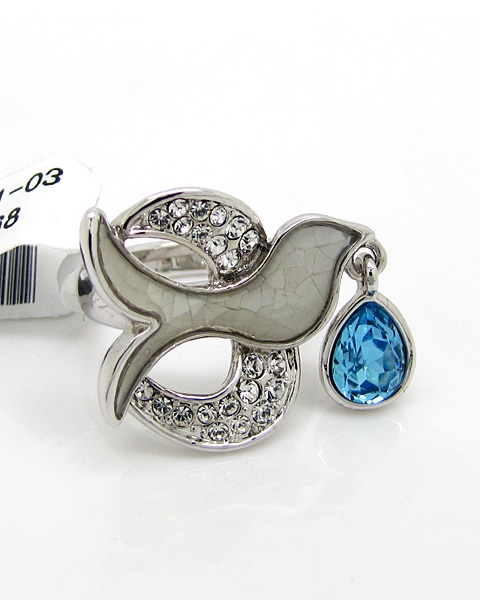 خاتم كريستال سواروفسكي