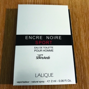 عينات عطور لاليك إنكر نوير سبورت