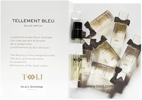 عينات عطور أليكس سيمون تيلمينت بلو أو دو بارفيوم نيش الرجالي والنسائي