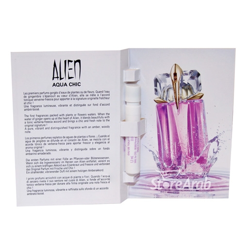 ​عينات عطر ثيري موغلر ألين أكوا شيك تواليت نسائي