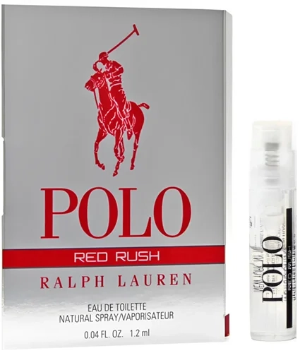 عينات عطور رالف لورين بولو ريد راش أو دو تواليت الرجالي