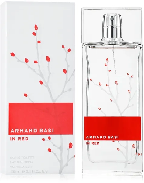 عطر أرماند باسي ان رد تواليت نسائي مع الكرتون