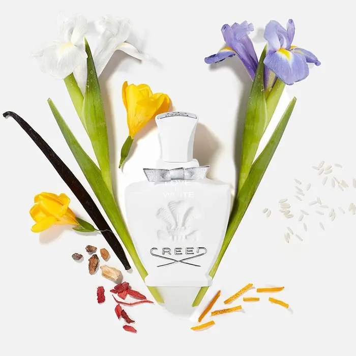 مكونات عطر كريد لوف ان وايت النسائي