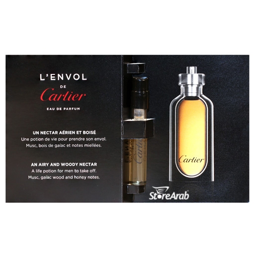 عينات عطور كارتييه لإنفول الرجالي