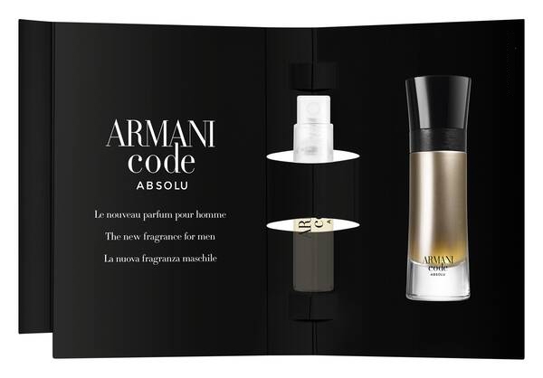 عينات عطور جورجيو أرماني كود ابسولو