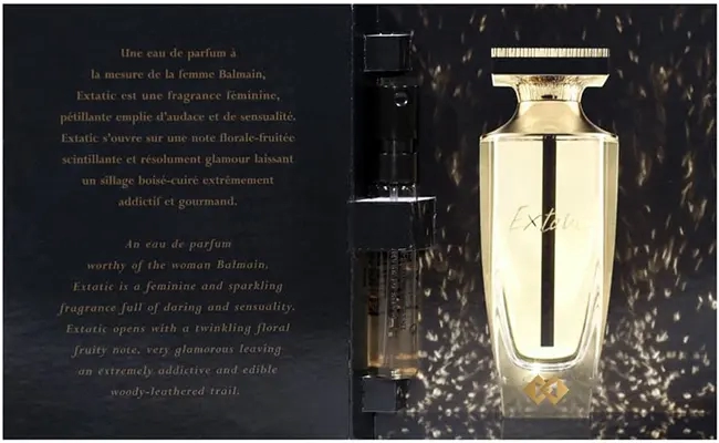 عينات عطور بالمان إكستاتك أو دو بارفيوم النسائي